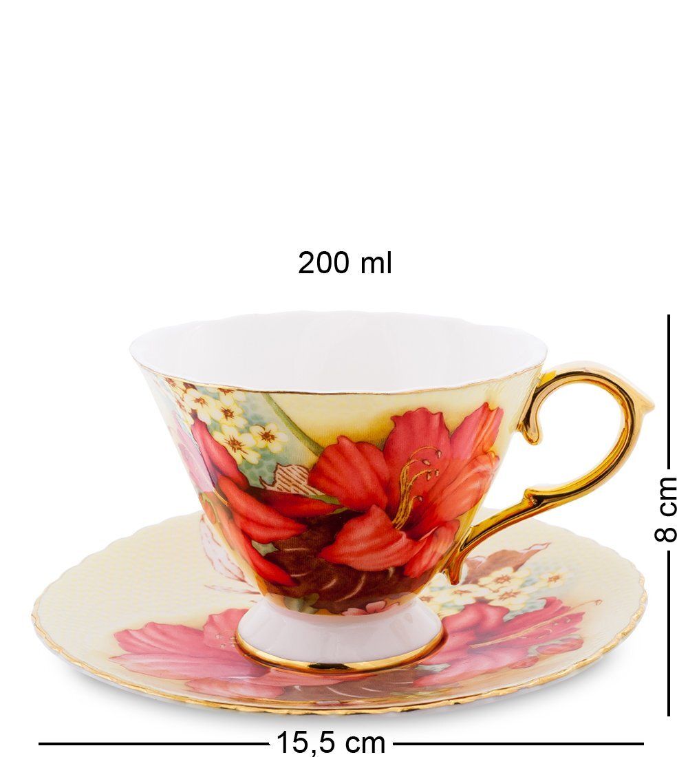 Pavone AS-67 Чайный набор на 6 перс. «Фиор Дель Аморе»