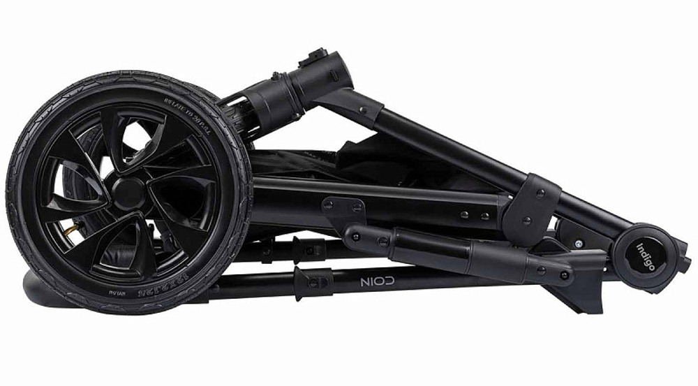 Детская коляска Indigo Coin 3 в 1 зеленый