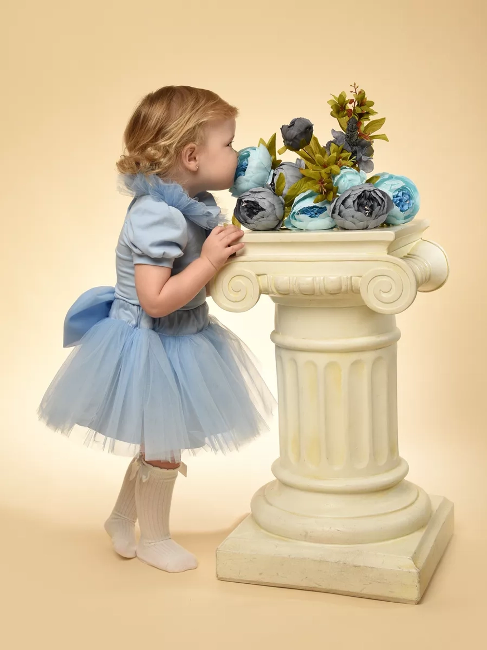 Боди с декоративным воротничком