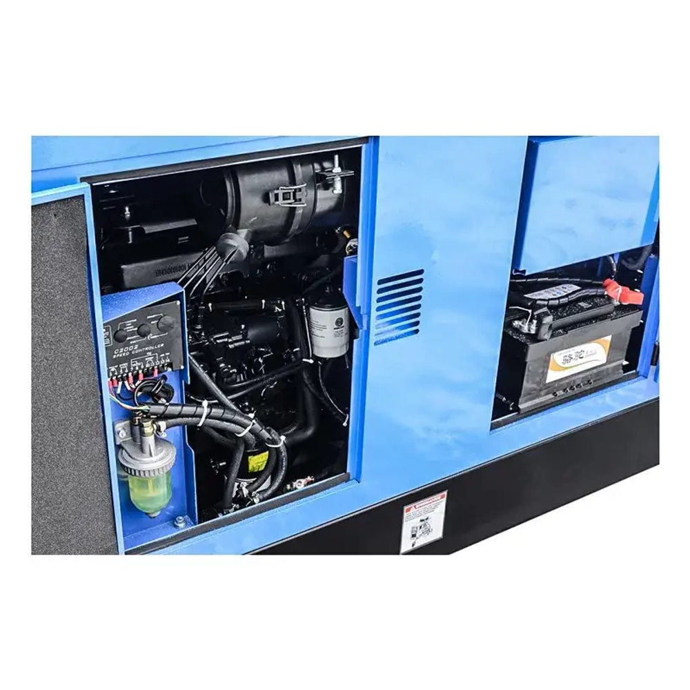 ТСС DUAL DGW 28/600EDS-A промышленный двухпостовой дизельный сварочный генератор 028633