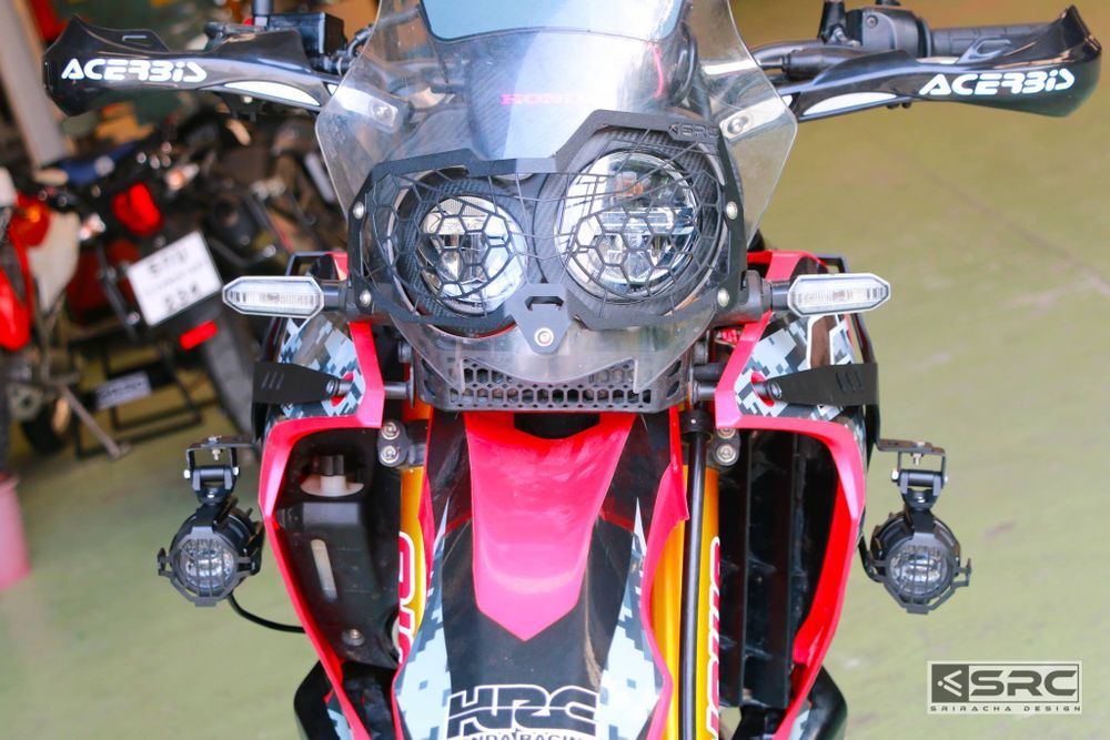 Bracket for Aux Fog light (1 pair) for Rally250-300