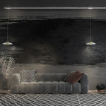 358896 PORT NT22 216 белый/золото Светильник трековый однофазный трехжильный, провод 1м IP20 LED 4000К 18W 220-240V PILZ