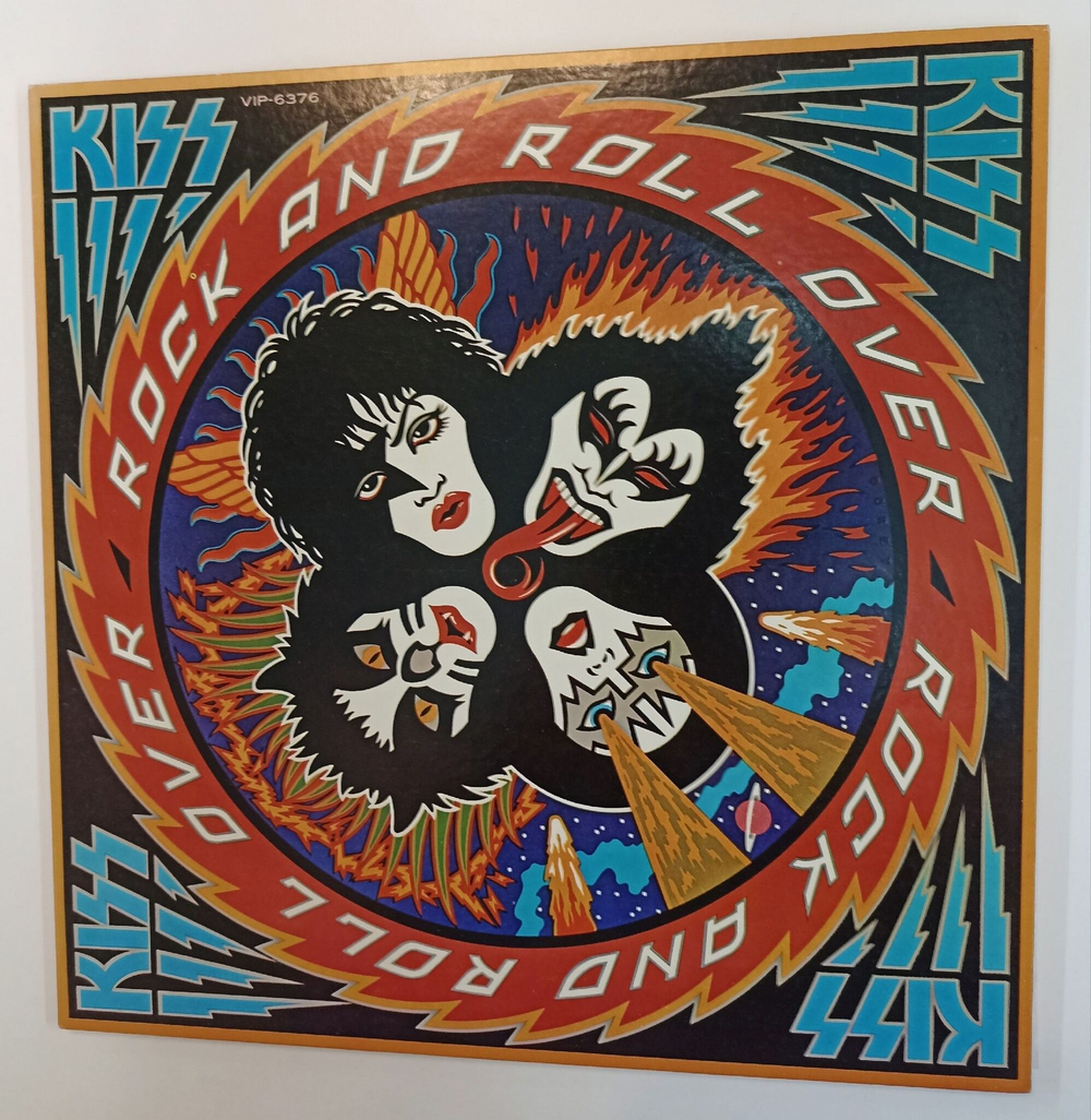 Винтажная виниловая пластинка LP Kiss Rock And Roll Over (Japan 1976) (No Obi)