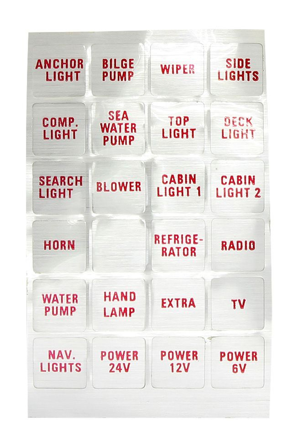 Панель выключателей для судна с 3 клавишами, 4 предохранителями и гнездом под малый штекер (10006052)