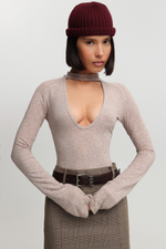 Лонгслив slim fit