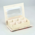 Коробка для 6 конфет с окном с окном Самой Прекрасной 14,8*9,5*3,5см