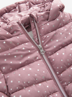 Куртка утепленная с капюшоном для девочки Next K75-870, Розовый