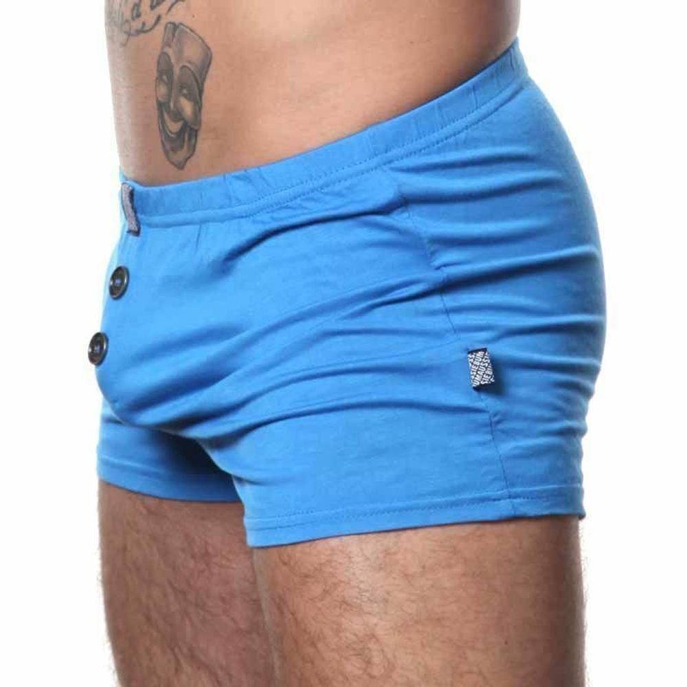 Мужские боксеры синие Aussiebum Freedom Shorts Blue