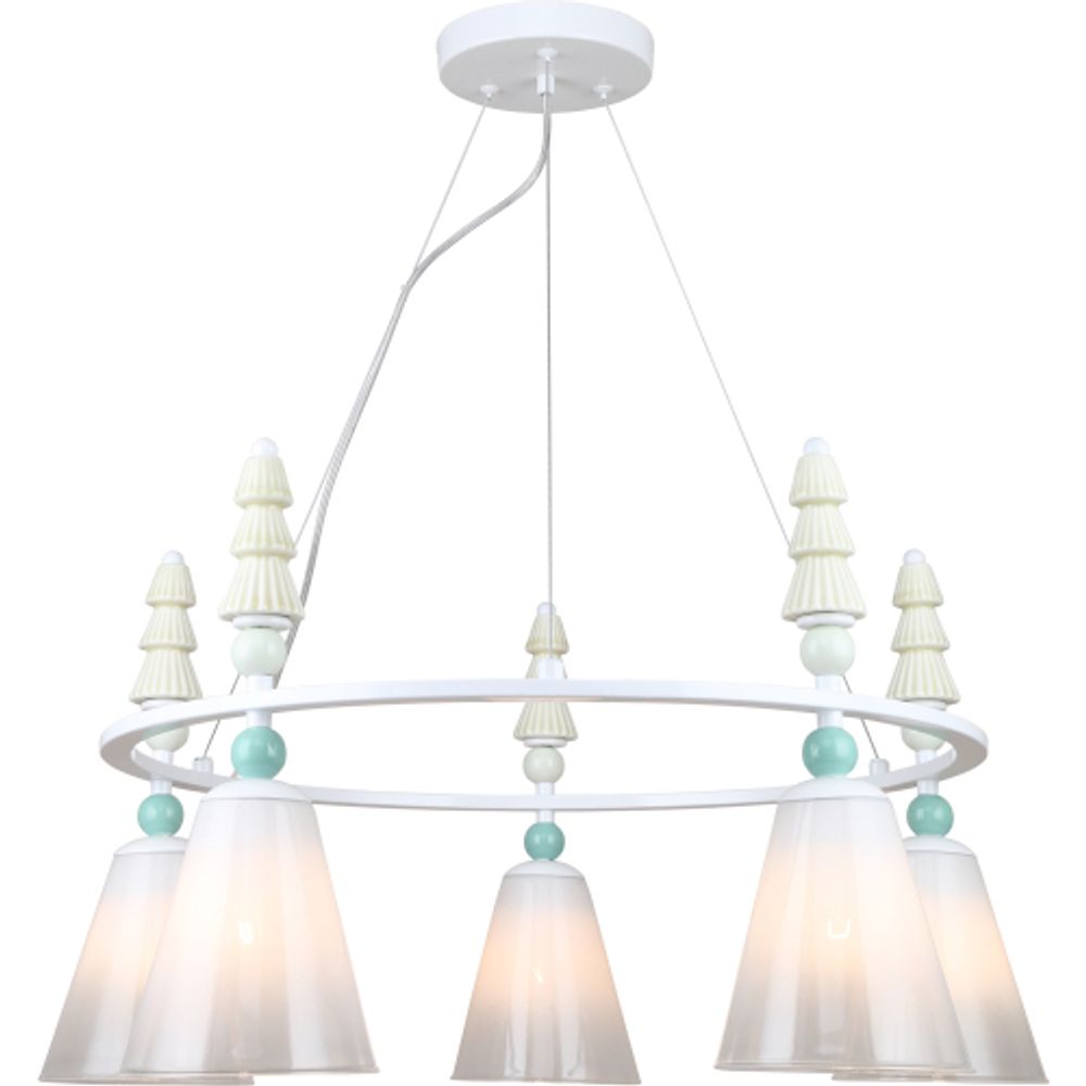 Люстра Rivoli Cataleya 4146-305 5 х Е27 60 Вт дизайн