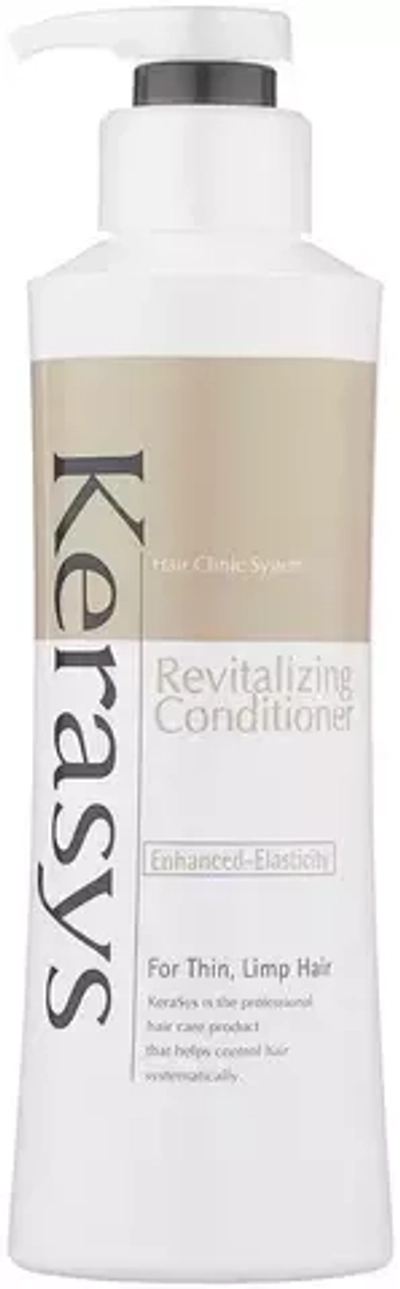 KeraSys Кондиционер д/волос Оздорав.поврежд.хим.зав.и сух. 400мл с дозат.беж. *12