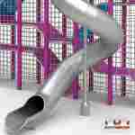 Плоский угловой комплекс «Космическая станция», 16,8×15,6×6 м