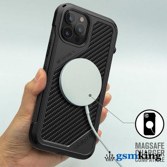 Catalyst Vibe Impact Case for iPhone 12 | 12 Pro Stealth Black (Чёрный)