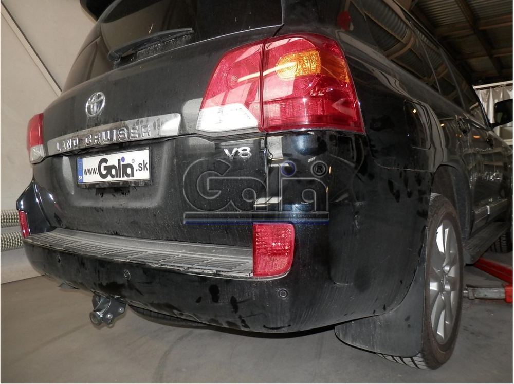 Фаркоп оцинкованный Galia T070C для Toyota Land Cruiser 200 2008-, Lexus LX 2008-(паспорт и сертификат в комплекте)(без электрики)