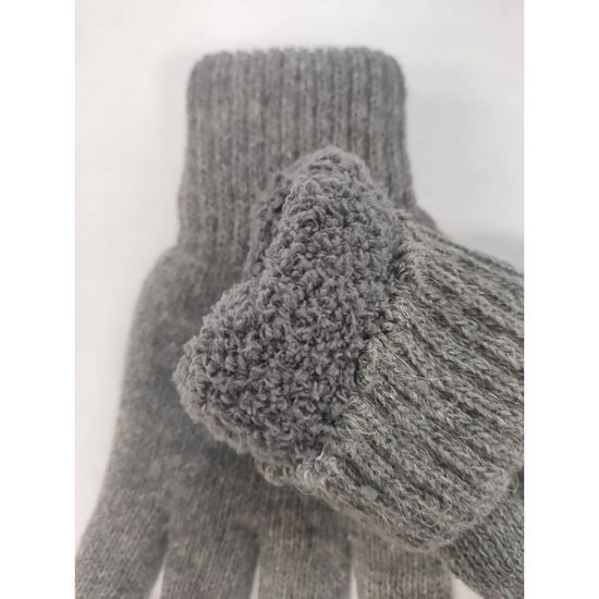 Перчатки п/ш двойные с махровым вкладышем