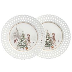 НАБОР ТАРЕЛОК ОБЕДЕННЫХ LEFARD "МОРОЗКО" 2 ШТ. 26,5 СМ (КОР=12НАБ.)