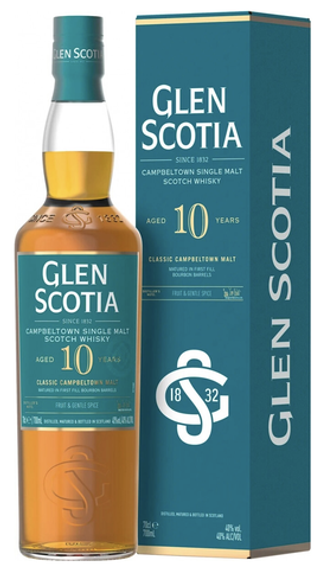 Виски Glen Scotia 10 Years Old, 0.7 л.