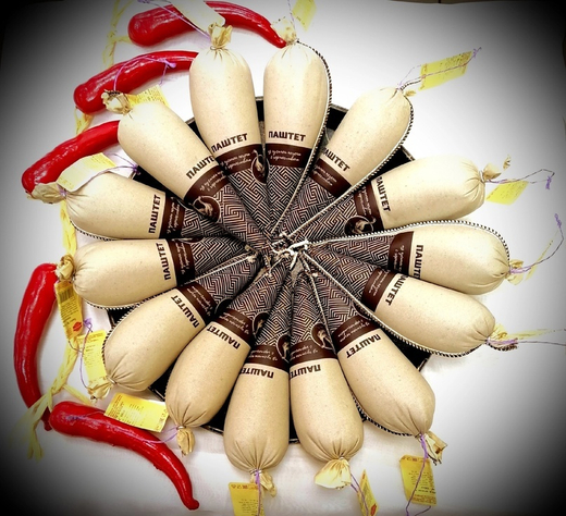 Паштет из гусиной печени с черносливом 300 г, штука