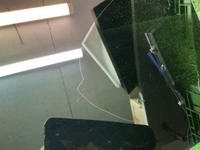 Стекло двери заднее правое VW Polo 6 (2020-2022)