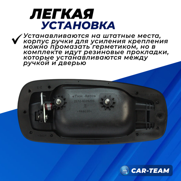 Евроручки дверей на ВАЗ 2110-12, Приора 1, Приора SE "Тюн-Авто"