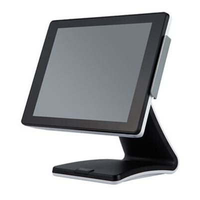 Сенсорный терминал Sam4s SPT-S560, 15 сенсорный, 4Gb, M2 SSD 128Gb NVMe, MSR, черный, PCT, SPT-S560, Win 10(емкостной тач, безрамочный, тонкая нога)