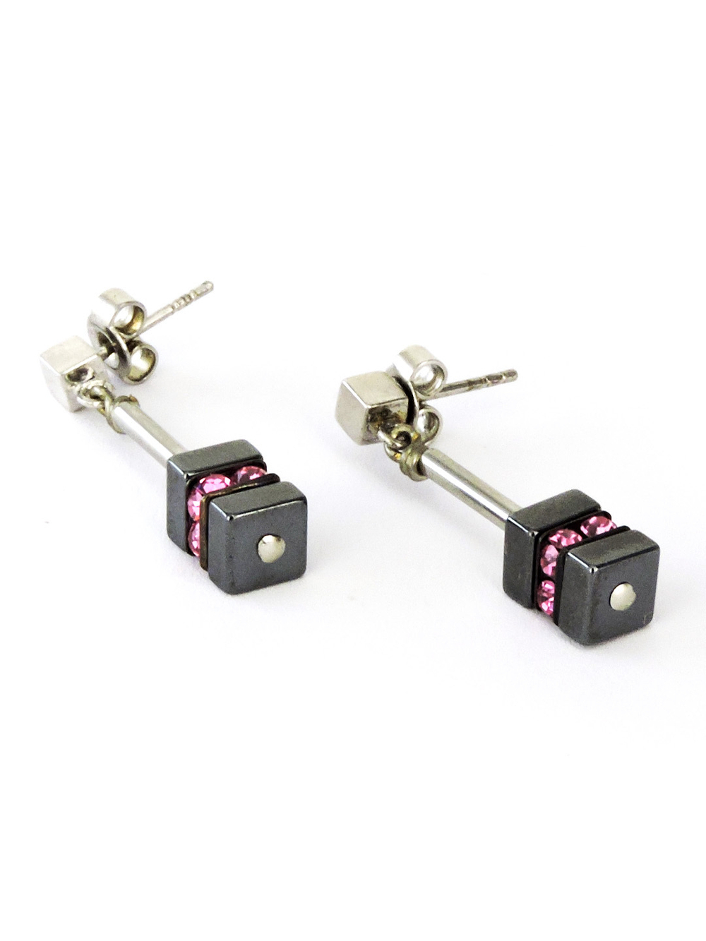 4625 Серьги-пуссеты Coeur de Lion - стильные серьги-гвоздики