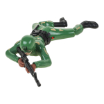 Игрушка "Снайпер", на батарейках, свет/звук, ползает, на блистере, TM "HappyТоша"