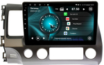 Магнитола для Honda Civic 2005-2012 (левый руль, рамка 10)- Vaycar VA20-0044 на Android 13, 8-ядер, 4G SIM-слот