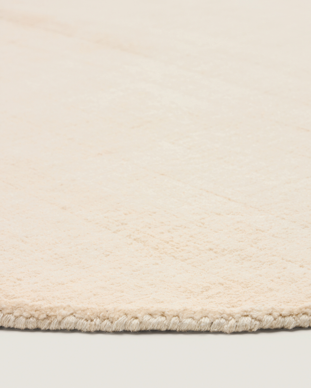 Empuries Круглый белый ковер Ø200 см