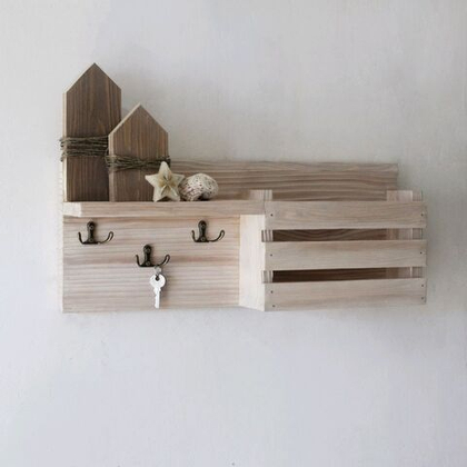 Ключница деревянная №6