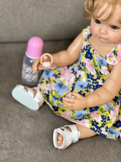 Кукла Реборн виниловая 55см в пакете (FA-040)