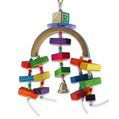 HAPPY BIRD Игрушка для птиц "Rainbow Bridge", 23х23х7см (Германия)