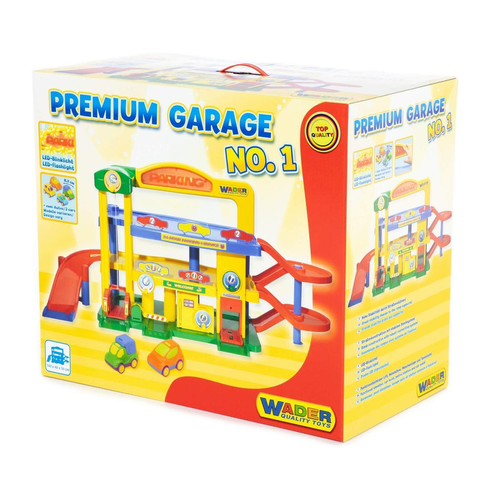 Паркинг 3-уровневый "Гараж №1" с авто. коробка (Полесье)