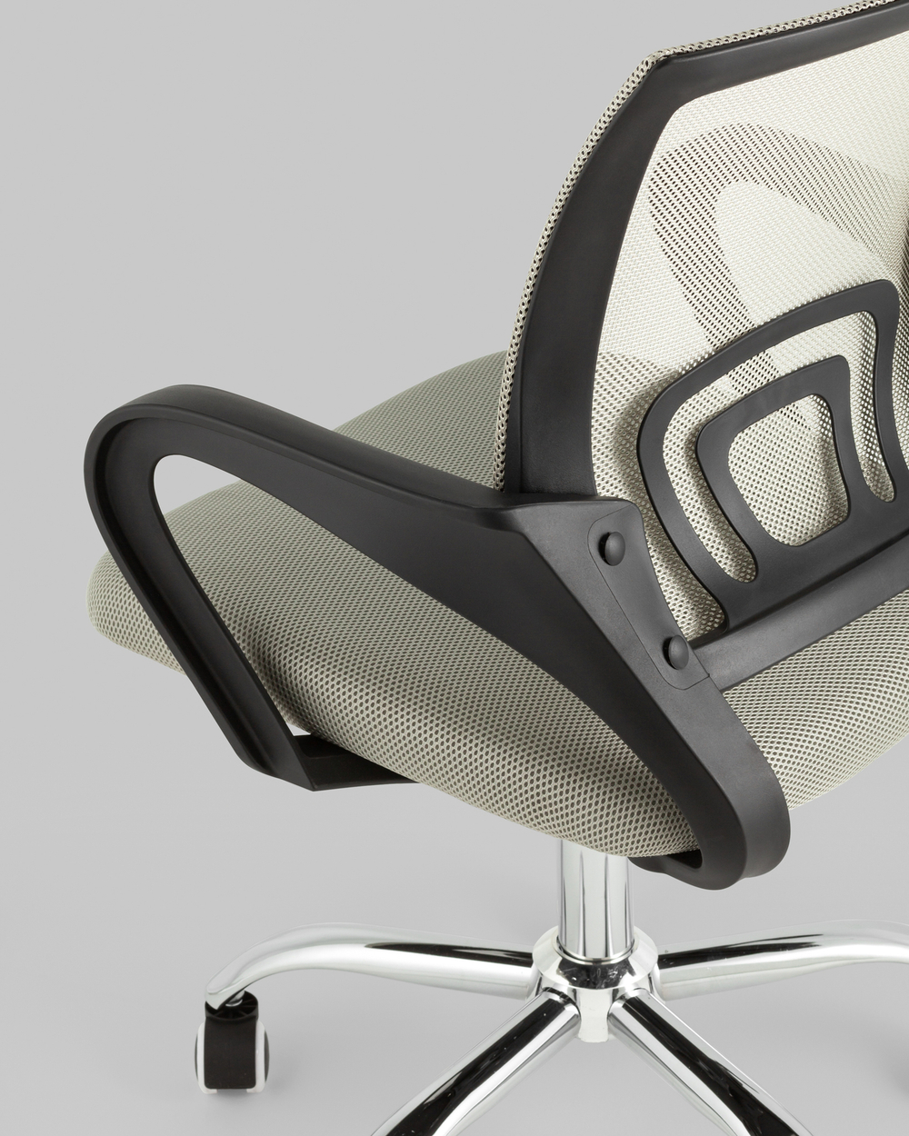 Кресло офисное TopChairs Simple New серый