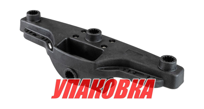 Адаптер для четырех держателей спиннингов, черный в комплекте с креплением CFMT303 (упаковка из 10 шт.)