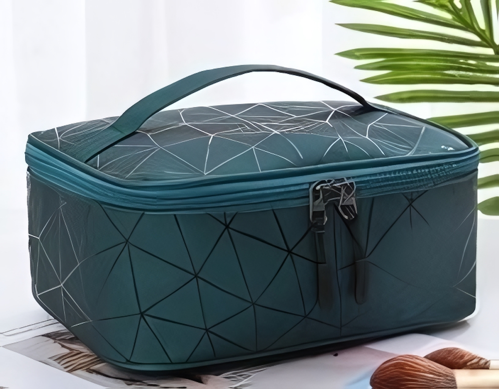 Косметичка-органайзер «Women secret», цвет зеленый