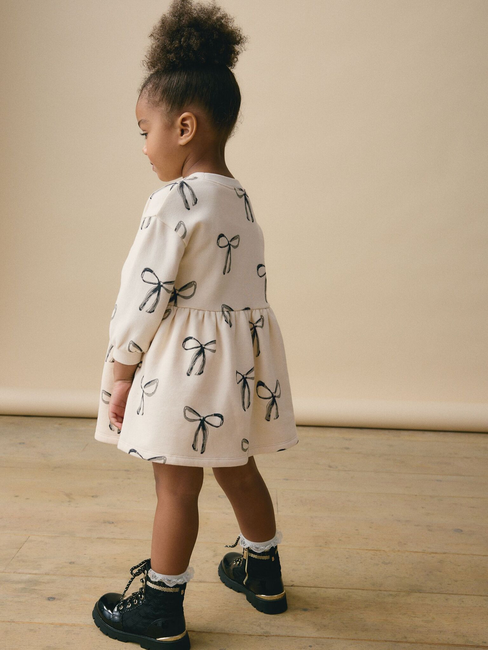 Платье для девочки Next B39-179, Молочный