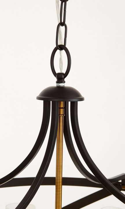 Подвесная люстра Lumina Deco Astila LDP 1242-3 BK+MD