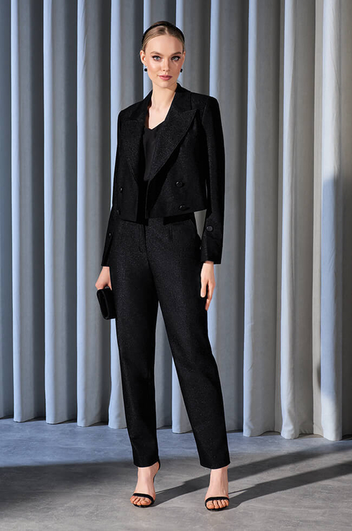 31006 Брюки женские (черный)