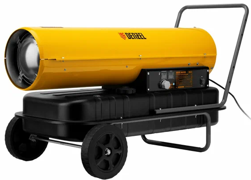 Пушка тепловая дизельная DHG-50 50кВт 1100м3/ч прямой нагрев, Дензел