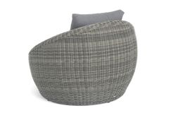 "Барселона" кресло из искусственного ротанга, цвет графит