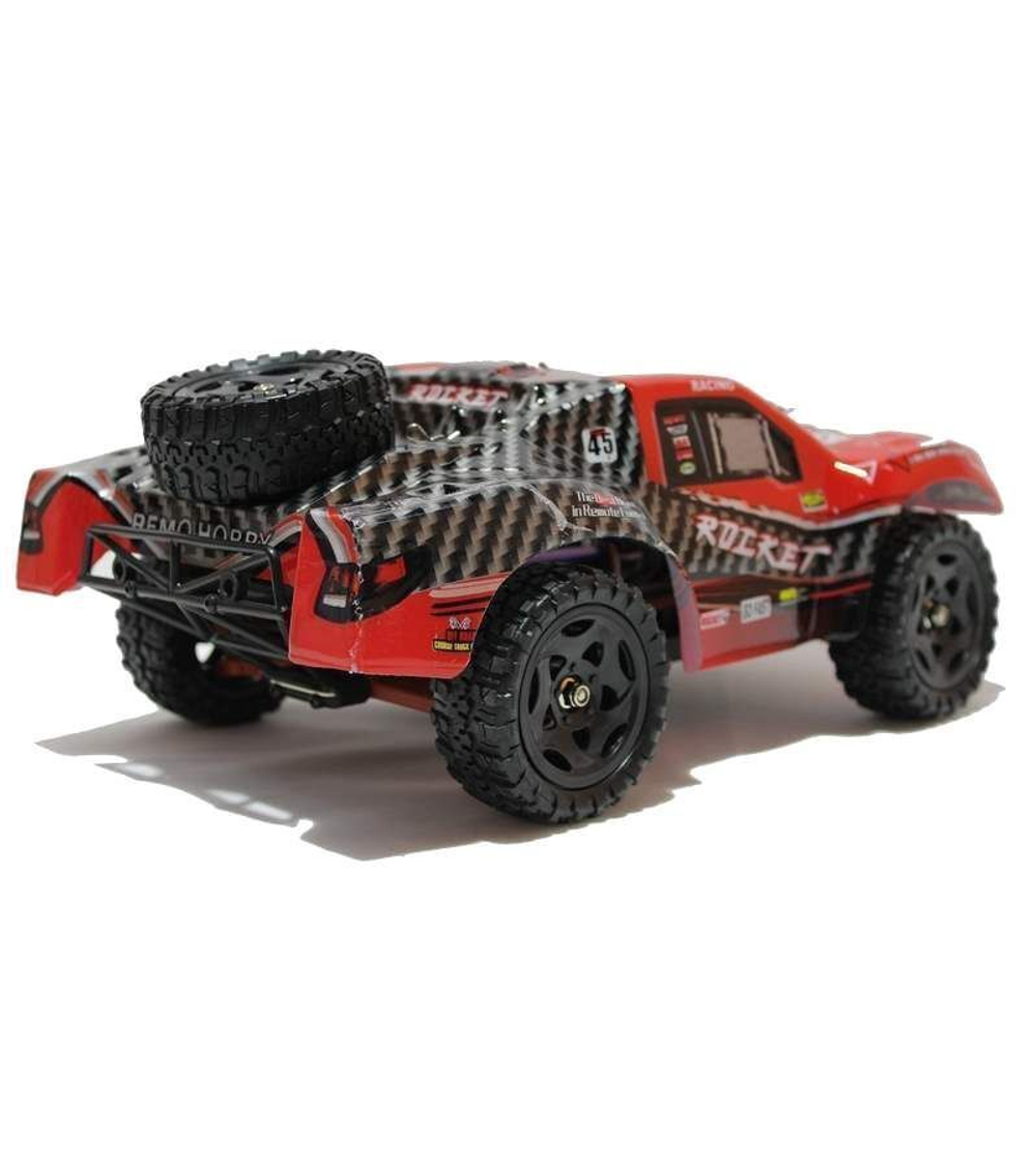 Радиоуправляемый шорт-корс Remo Hobby Rocket Brushless UPGRADE (красный) 4WD 2.4G 1/16 RTR
