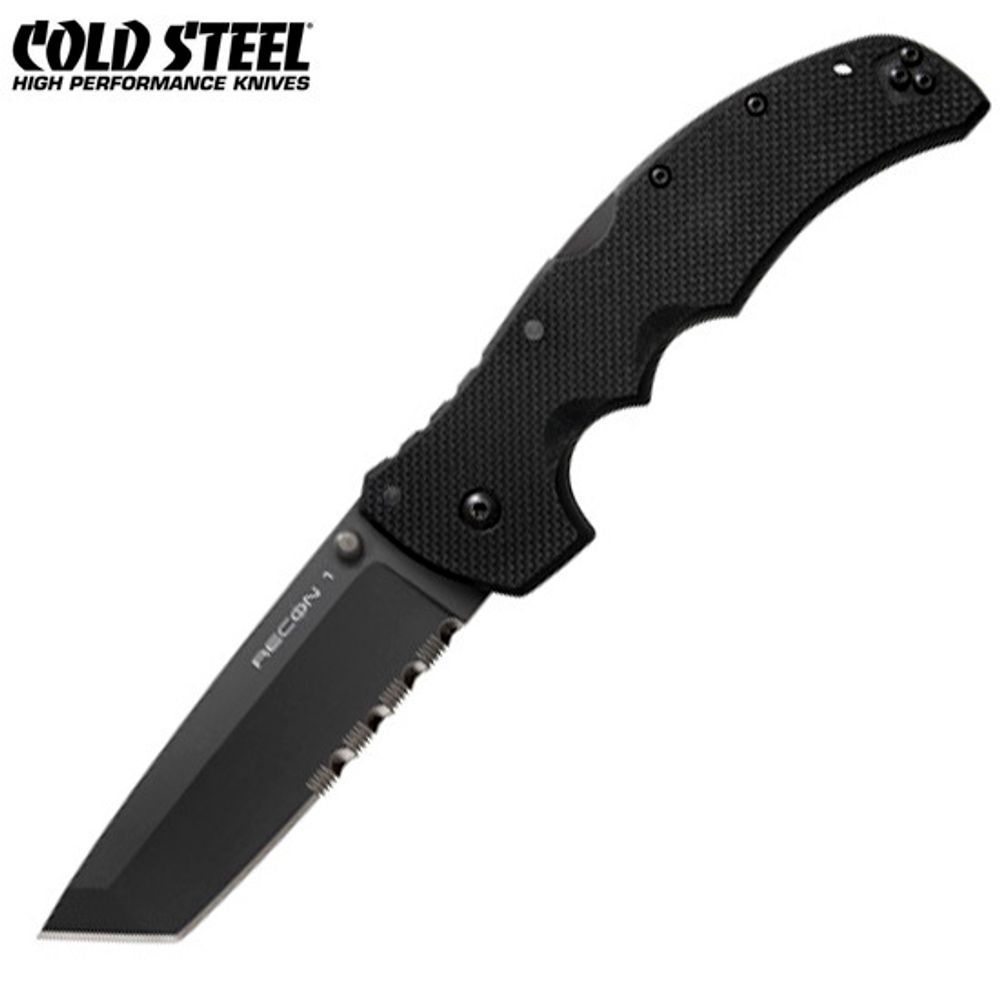 Нож Cold Steel модель 27TLCTH Recon 1 Tanto Half Serrated XHP