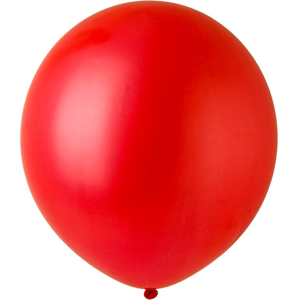 Шар латексный Олимп Пастель 115 см (Красный)