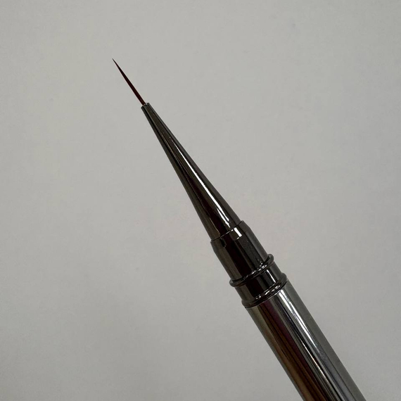 Кисть Crazy Lak Julia Golubkova 11мм (идеальный ворс) НОВЫЙ ЦВЕТ СЕРЫЙ