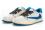 Air Jordan 1 Low x Travis Scott x Fragment «Sail Military Blue»