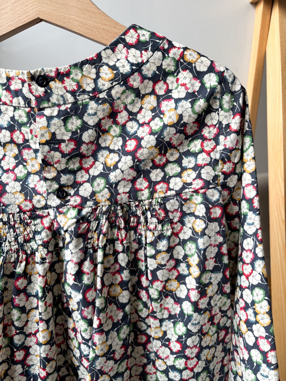 Хлопковая блузка Bonpoint, 128