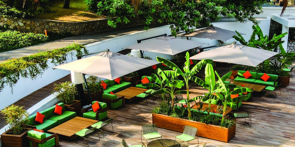 Зонт профессиональный, Banana, бежевый