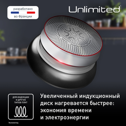 Сковорода-гриль круглая Tefal Unlimited 26 см E2294074