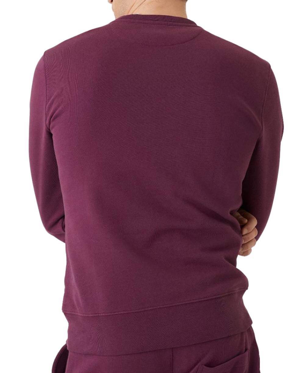 Мужская теннисная кофта Björn Borg Crew - Фиолетовый