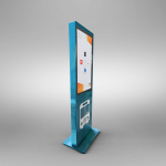 Интерактивный сенсорный киоск BM BlackGlass+ 43"